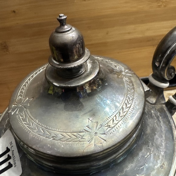 Beautiful Vintage Silver plate Teapot (1) - Picture 3 of 7